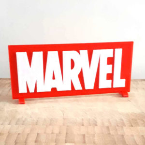 Logo 3D MARVEL