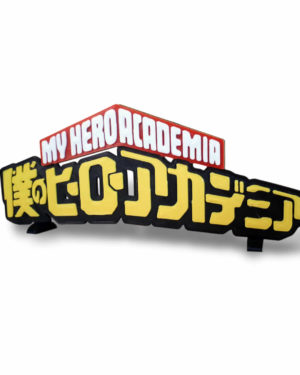 Logo 3D de My Hero Academia