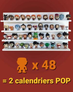 Etagère en bois pour 2 calendriers Pocket POP