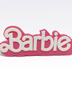 Logo 3D Vintage Barbie