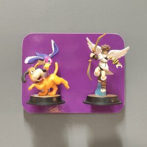 Étagère pour 2 Amiibo Violet