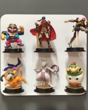 Présentoir à Amiibo : 2 lignes / 3 colonnes