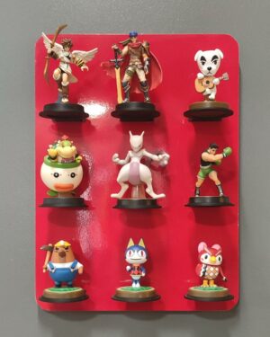 Présentoir à Amiibo : 3 lignes / 3 colonnes