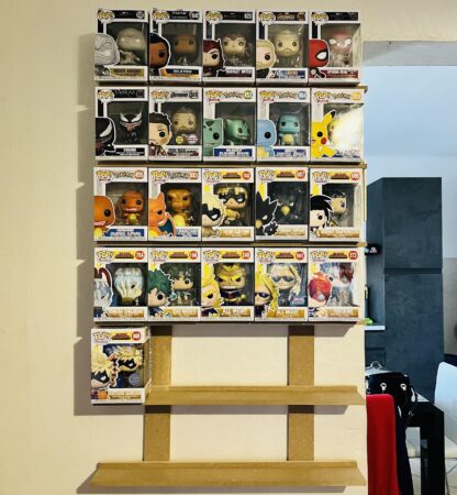 Mur en hauteur au-dessus d'un poste de travail