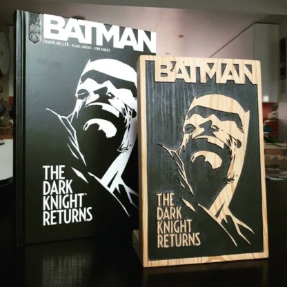 Batman, gravure sur bois