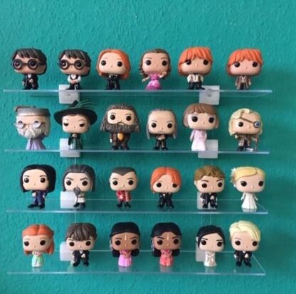 Étagère transparente garnie de Pocket POP Harry Potter